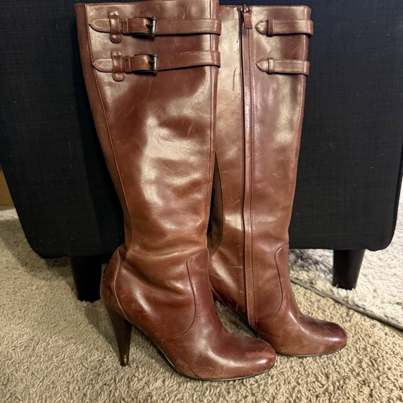 Cole Haan Nike Air Collaboration High Heel Knee High Boots 8.5 - Picture 6 of 6